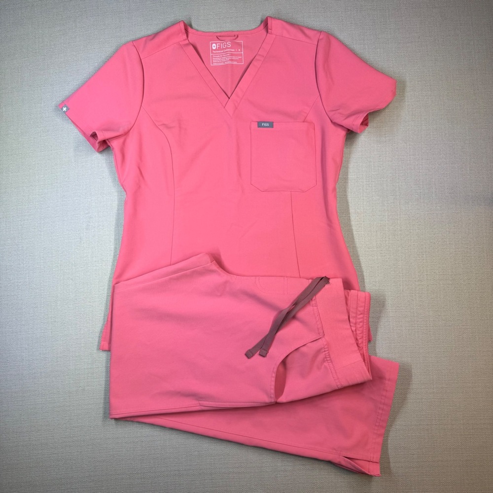 Figs Womens Technical Collection Scrub Set Quartz Kade and Catrina Size S Reg